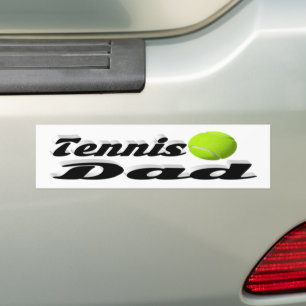 Sticker de tennis Papa Bumper