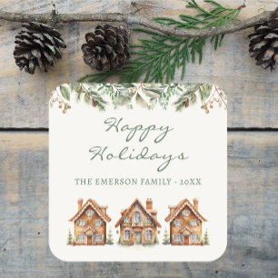 Sticker de vacances en pain d'épices