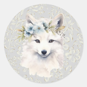 Sticker de vacances florales hivernales pour anima