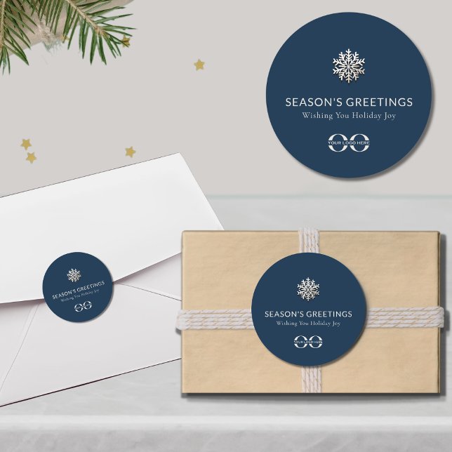 Sticker de vacances pour cadeaux d'entreprise (Créateur téléchargé)