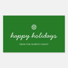 Sticker de vacances - vacances heureuses