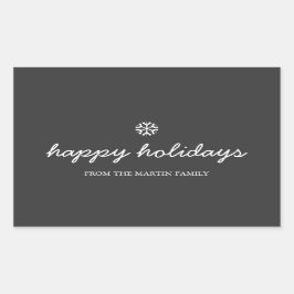 Sticker de vacances - vacances heureuses