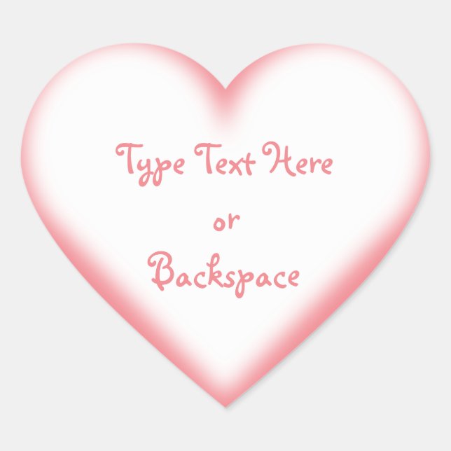 Sticker de Valentine I Love You Sticker Personnali (Devant)