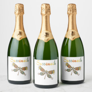 Sticker de vin de libellule drôle de nouveauté cad
