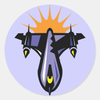 Sticker de vol Imaginaire Rocket Ship