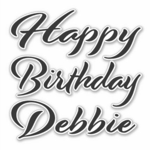 Sticker Debbie Name