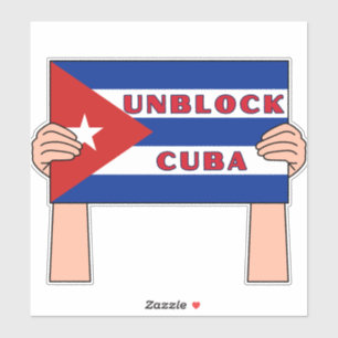 Sticker Débloquer Cuba