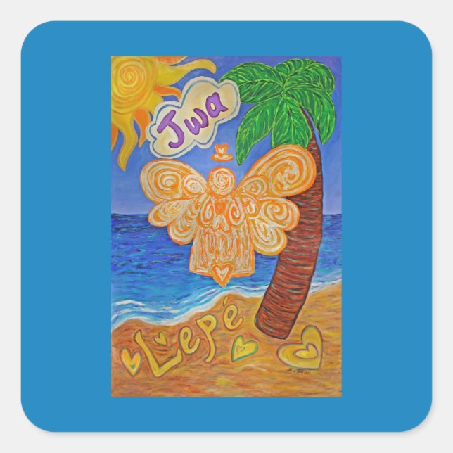 Sticker Decks für kreolische Karibik (Vorderseite)