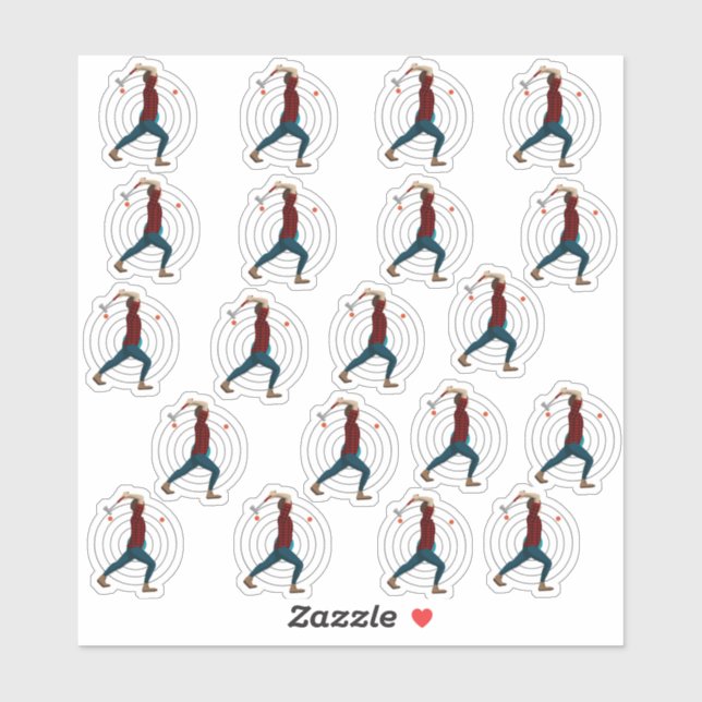 Sticker Défilement Ax (Feuille)