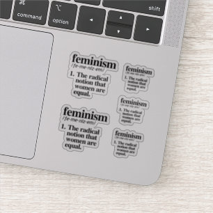 Sticker Définition du féminisme