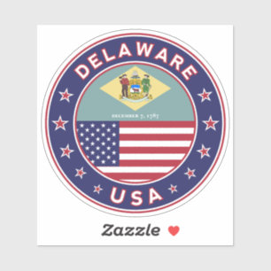 Sticker Delaware