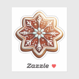 Sticker Délicieux Desserts de Noël Star Super Cookie