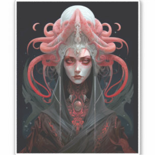 Sticker Demon Queen Imaginaire Art