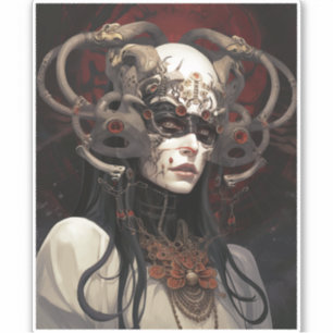 Sticker Demon Queen Imaginaire Art