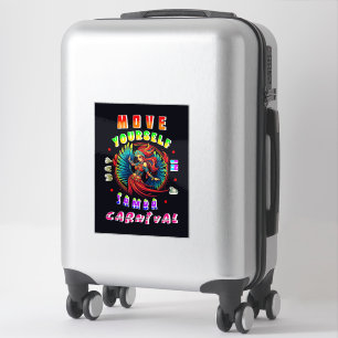 Sticker Déplacez-Vous Dans Un Carnaval De Samba Way