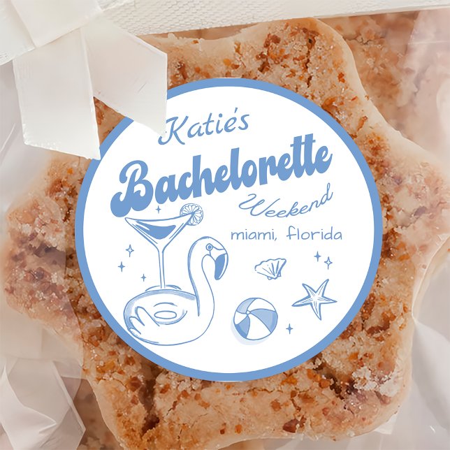 Sticker Dernier toast Beach Bachelorette Party (Créateur téléchargé)