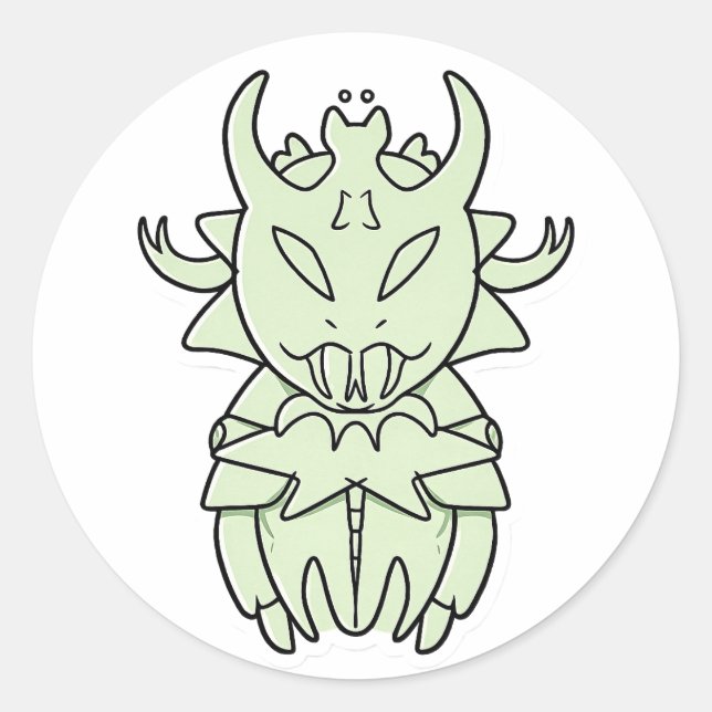 Sticker des alten Kageko-Wächters (Vorderseite)