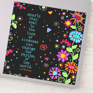 Sticker Des Coeurs Sérieux Peuvent Changer L'Inspiration M