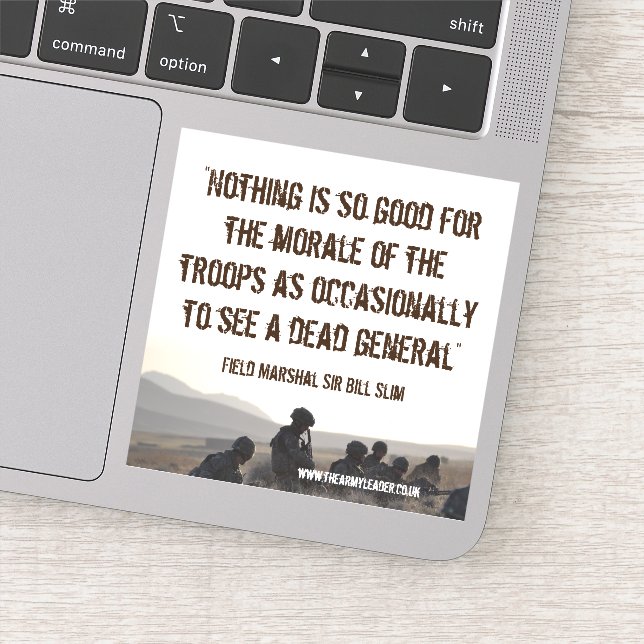 Sticker des généraux morts (Détail)