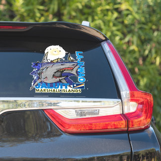 Sticker Design des Îles Marshall