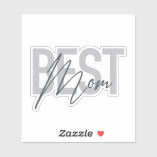 Sticker Design moderne, minimal, simple, cool de Best Mom