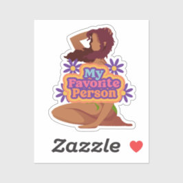 Sticker Dessin ma personne préférée