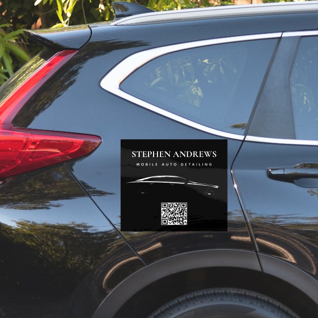 Sticker Détail automatique Nettoyage automatique Réparatio (Coté voiture)