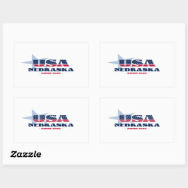 Sticker d'état du Nebraska