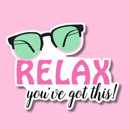 Sticker Détendez-vous avec cette étanche