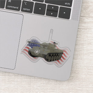 Sticker Détruiseur américain de chars 2ÈME GUERRE MONDI