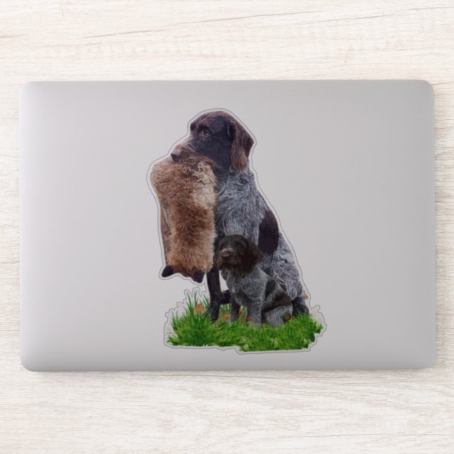 Sticker Deutsch Drahthaar (Ordinateur)