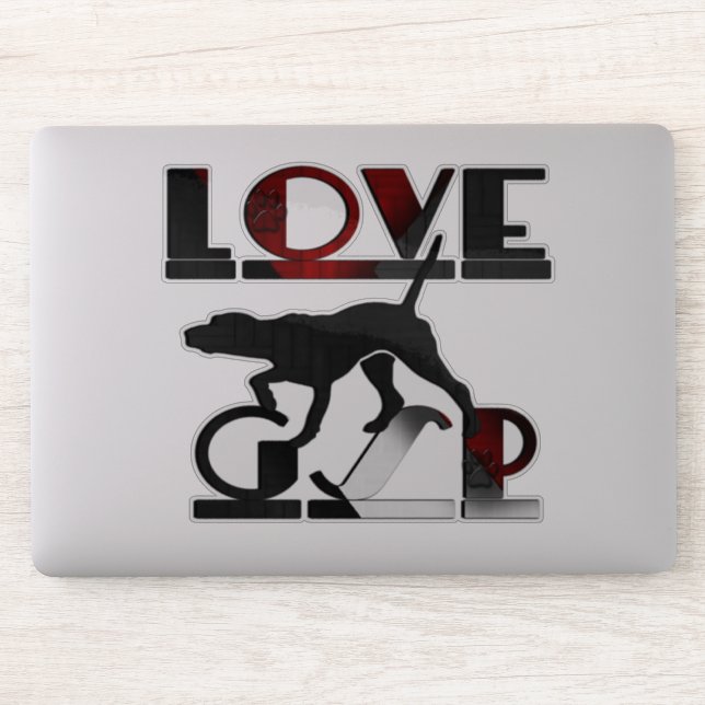 Sticker Deutsch Kurzhaar (GSP) (Ordinateur)