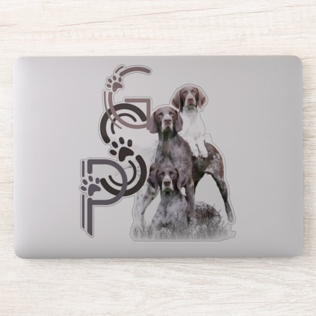 Sticker Deutsch Kurzhaar (GSP) (Ordinateur)