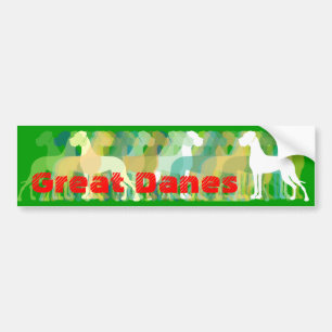 Sticker Deutsche Doggen Autoaufkleber