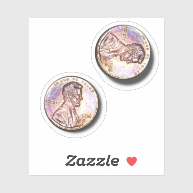 Sticker Deux Centimes (Feuille)