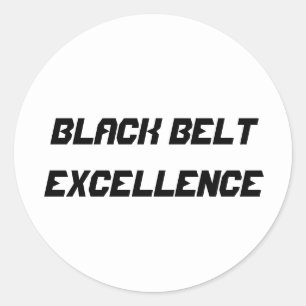 Sticker d'excellence de la ceinture noire