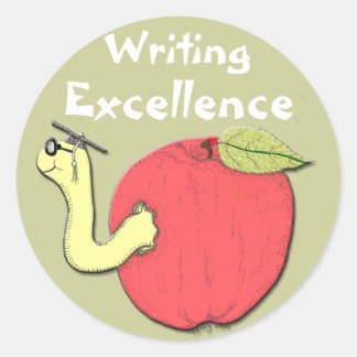 Sticker d'excellence en écriture
