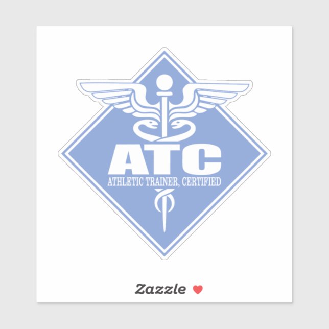 Sticker Diamant ATC (Certifié par un formateur sportif) (Feuille)