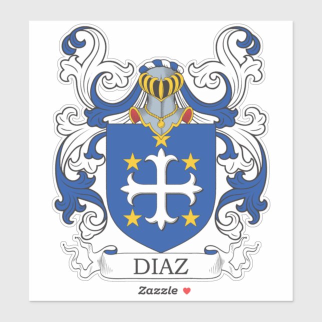 Sticker Diaz Family Crest (Feuille)