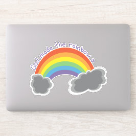Sticker Dieu A Fait L'Arc En Ciel