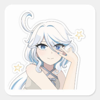 Sticker d'impact Furina Genshin