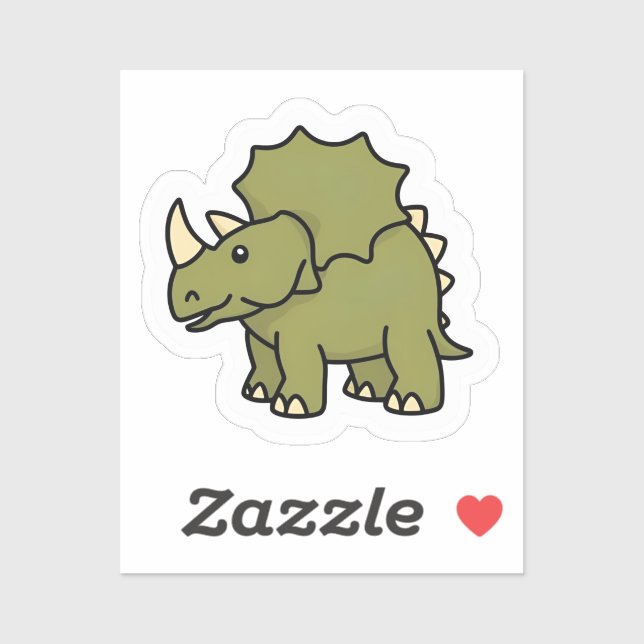 Sticker Dinosaur (Feuille)