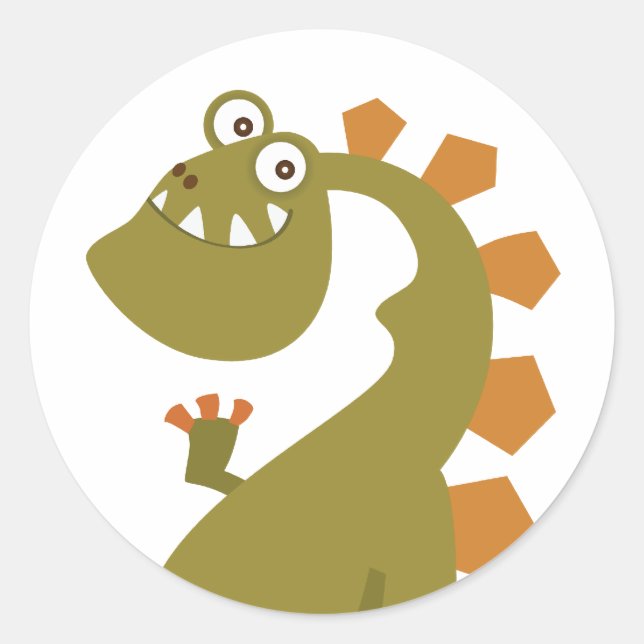 Sticker Dinosaur Land (Devant)
