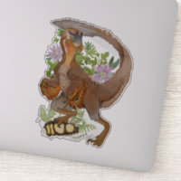 Dinosaur Raptor Jungle Art