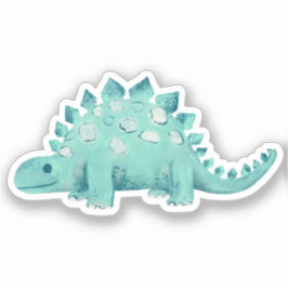 Sticker Dinosaur Stegosaurus