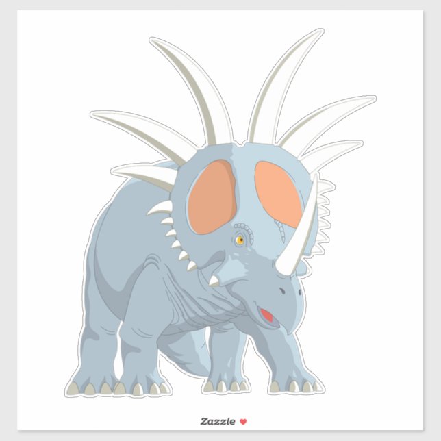 Sticker Dinosaure (Feuille)