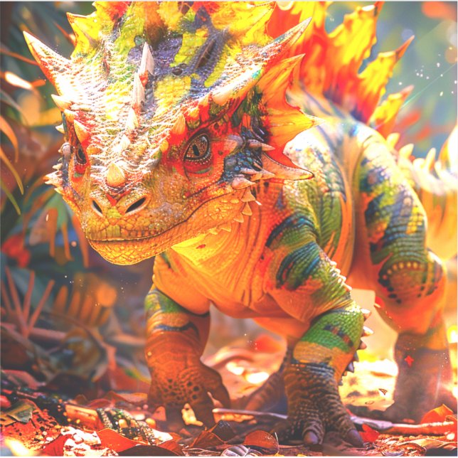 Sticker Dinosaure (Devant)