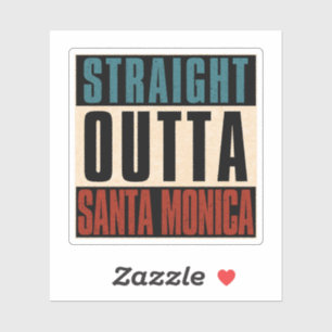 Sticker Directement de Santa Monica Californie CA