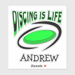 Sticker Disposition, c'est vie Disk Golf