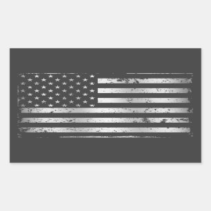 Sticker Distressed American Flag II